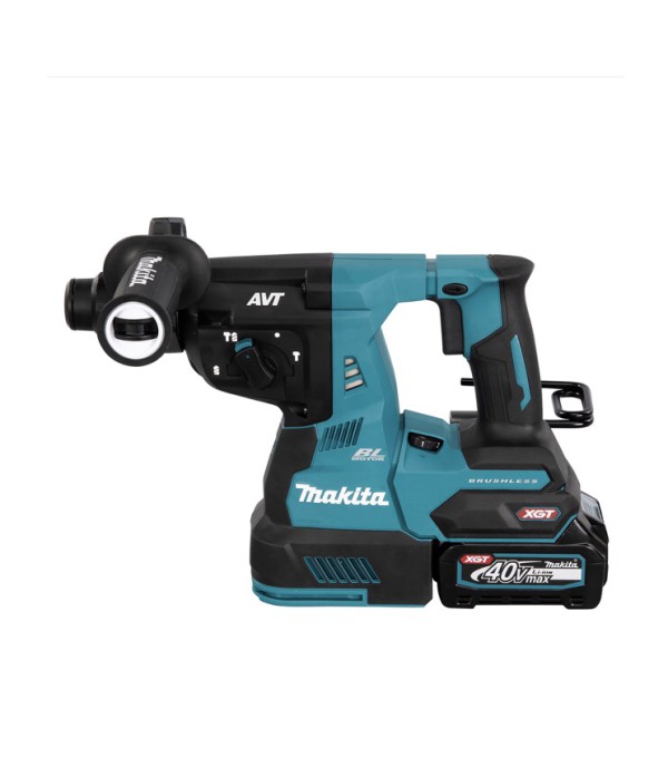 Makita HR004GZ01 Akku Bohrhammer 40V + DX12 Absaugung