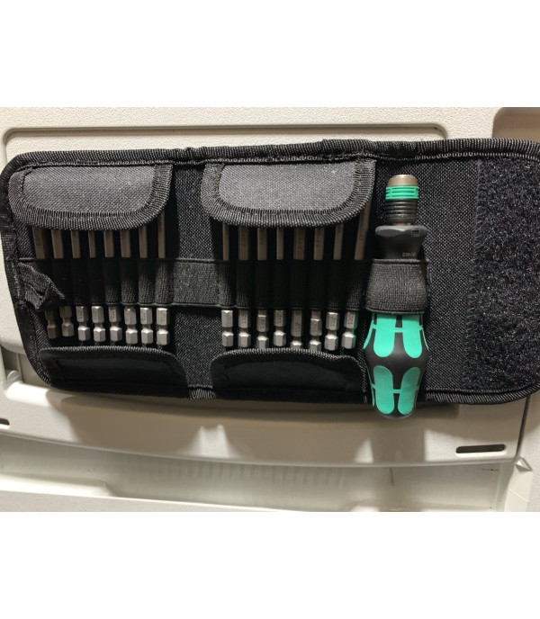 Wera Kraftform Bitsatz in Tasche KK 60 