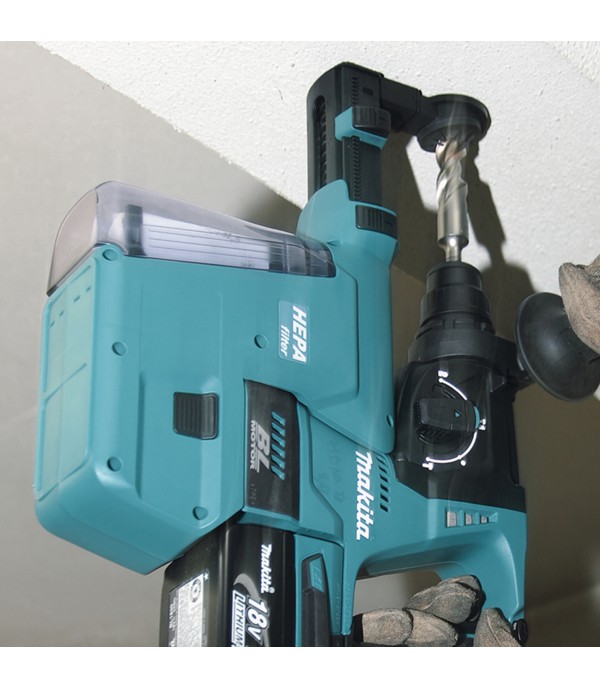 Makita Akku-Kombihammer DHR243RTJV Neu + Garantie inkl. Absaugung und Zubehör 