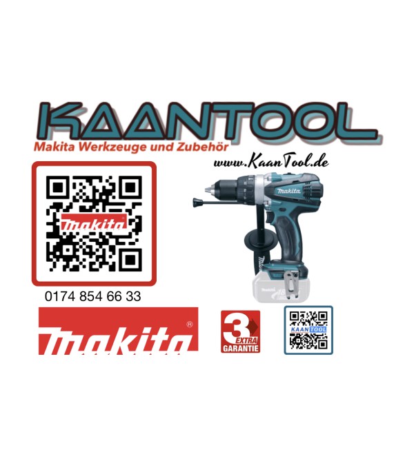 Makita Akku-Schlagbohrschrauber DHP458Z Solo Neu