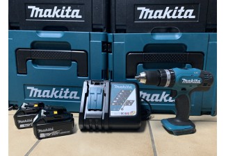 Makita ddf453rfx1 Akku Schlagbohrschrauber 18V inkl. Zubehör Neu