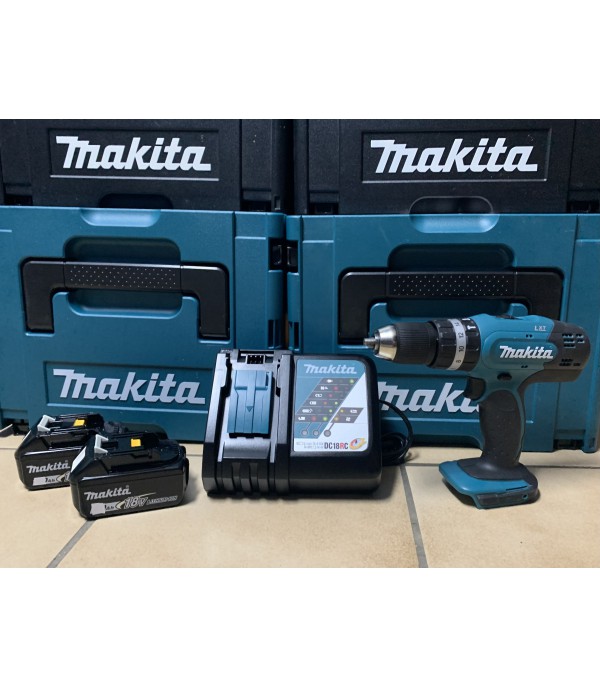 Makita ddf453rfx1 Akku Schlagbohrschrauber 18V inkl. Zubehör Neu