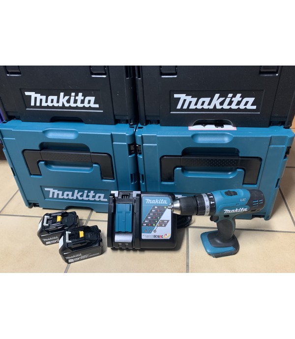 Makita ddf453rfx1 Akku Schlagbohrschrauber 18V inkl. Zubehör Neu