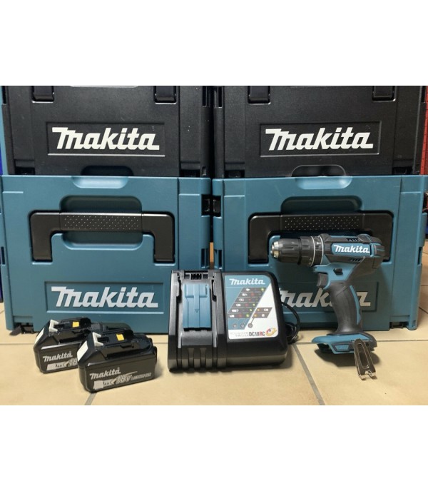 Makita ddf482rfj Akkuschrauber 18V inkl. Zubehör 